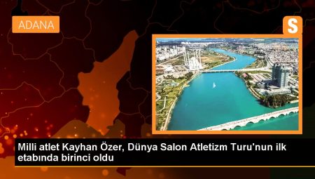 Ulusal atlet Kayhan Özer, Dünya Salon Atletizm Tipi’nin birinci etabında birinci oldu