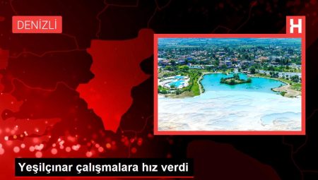 Yeşilçınar çalışmalara sürat verdi